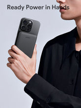 Load image into Gallery viewer, Aukey PB-MS03 MagFusion Slim 5000mAh Magnetic Wireless Power Bank