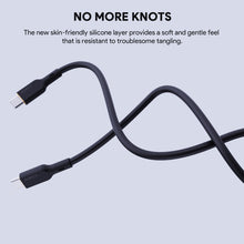 Load image into Gallery viewer, Aukey CB-SCC101/CB-SCC102 Circlet Blink 100W Silicone USB-C to USB-C Cable 1m/1.8m