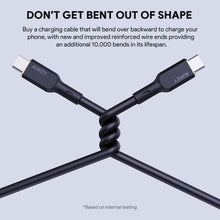 Load image into Gallery viewer, Aukey CB-SCC101/CB-SCC102 Circlet Blink 100W Silicone USB-C to USB-C Cable 1m/1.8m