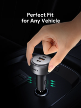 Load image into Gallery viewer, Aukey CC-P4 Pathfinder Mix 3 165W Fast Charging Car Charger