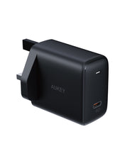 Load image into Gallery viewer, Aukey PA-F4 Swift 45W PD Wall Charger with GaN Power Tech - Supports Samsung Super Fast Charging 2.0