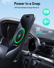 Load image into Gallery viewer, Aukey HD-MC13 MagLink Dash Magnetic 15W Wireless Charging Phone Mount