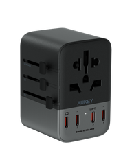Load image into Gallery viewer, AUKEY PA-TA08A 65W Universal Travel Charger