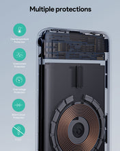 Load image into Gallery viewer, Aukey PB-MS05 MagFusion 6700mAh Qi2 Magnetic Wireless Charging Power Bank