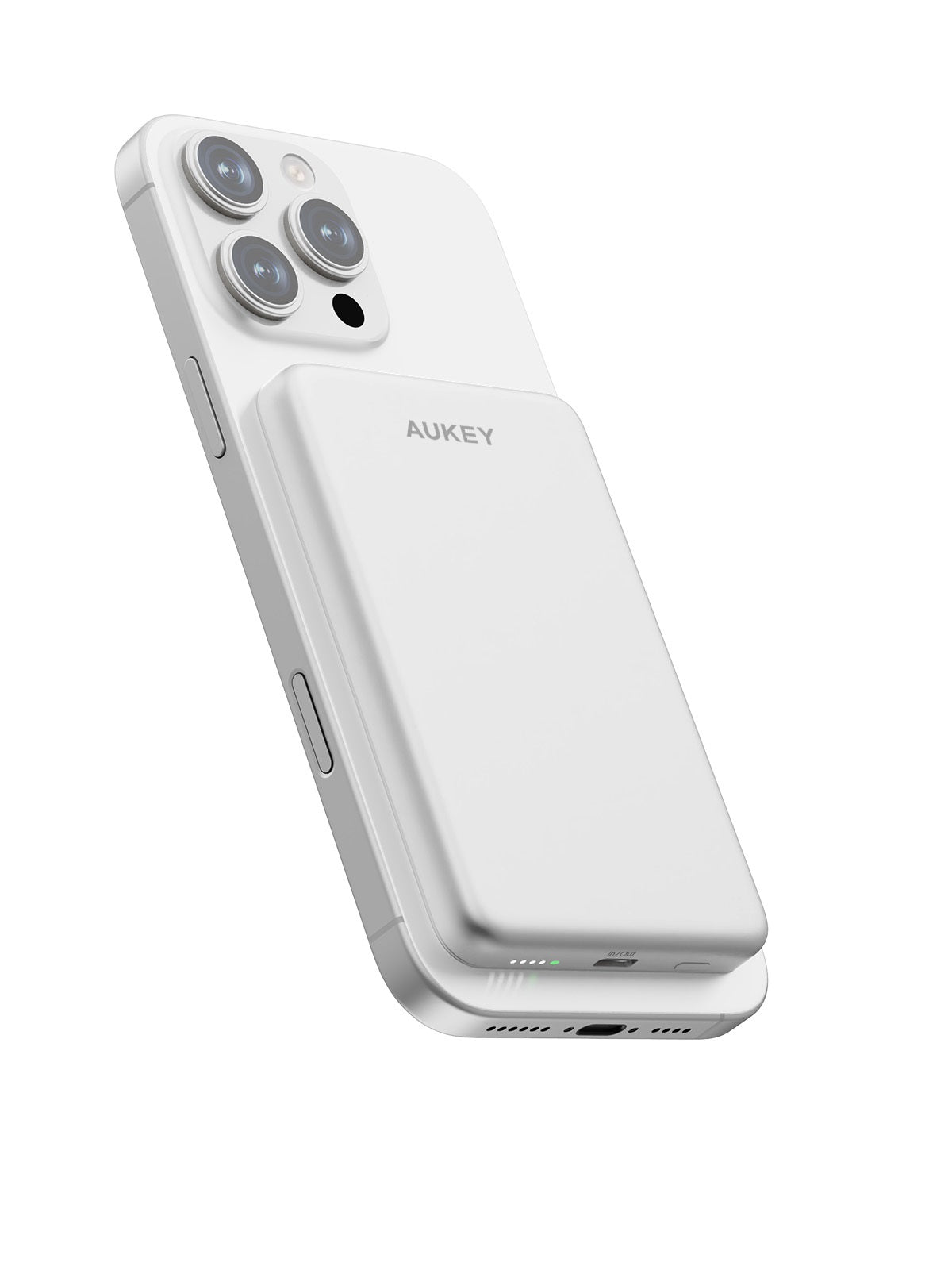 Aukey PB-MS07 MagFusion M Qi2 5000mAh Magnetic Wireless Power Bank