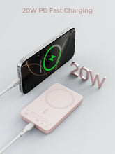 Load image into Gallery viewer, Aukey PB-MS08 MagFusion M Qi2 10000mAh Ultra Slim Magnetic Wireless Power Bank