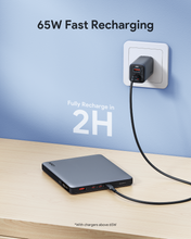 Load image into Gallery viewer, Aukey PB-Y44 Sprint X 20K 100W 20000mAh Laptop Power Bank with PD3.0 - Gray