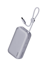 Load image into Gallery viewer, Aukey PB-Y47 Spark Sling 10000mAh Compact Fast Charging PB with Built-in USB-C Cable