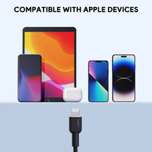 Load image into Gallery viewer, AUKEY CB-KCL1/CB-KCL2 Circlet CL Nylon Braided USB-C to Lightning Cable (1/1.8m)
