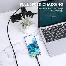 Load image into Gallery viewer, Aukey CB-NAC1 / CB-NAC2 Circlet Nylon braided USB-A to USB-C Cable (1m/1.8m)