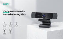 Load image into Gallery viewer, PC-LM1E Stream Series 1080P Dual-Mic Webcam
