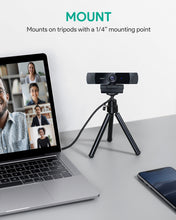 Load image into Gallery viewer, PC-LM1E Stream Series 1080P Dual-Mic Webcam
