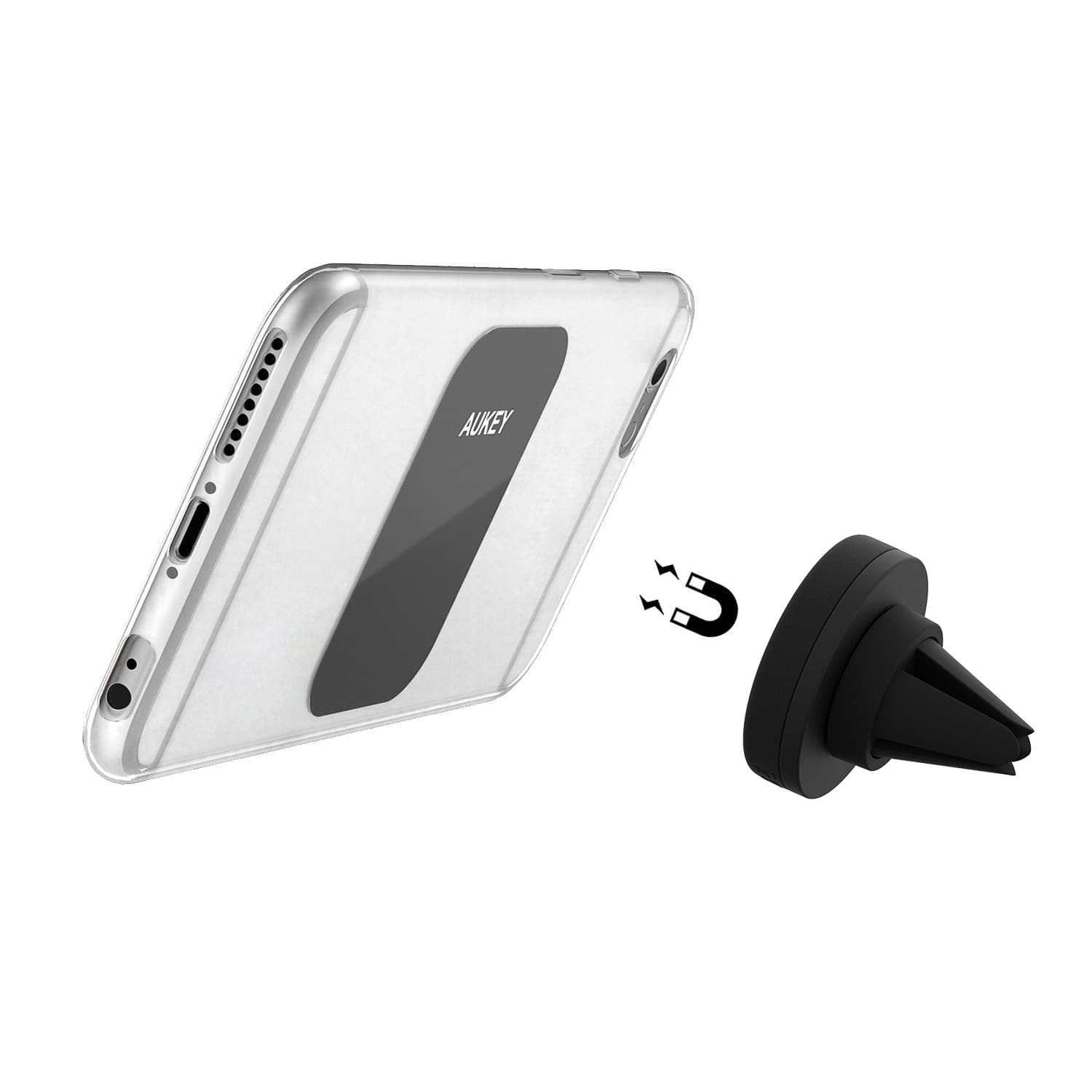 Magnetic Phone Holder Magnetic Phone Mount Aukey Singapore