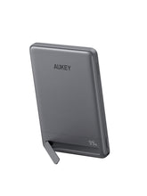 Load image into Gallery viewer, [3C | CCC Certified] Aukey PB-MS15 MagFusion Vista Qi2 5000mAh 20W Magnetic Wireless Fast Charging Power Bank   "

