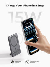 Load image into Gallery viewer, [3C | CCC Certified] Aukey PB-MS15 MagFusion Vista Qi2 5000mAh 20W Magnetic Wireless Fast Charging Power Bank   "

