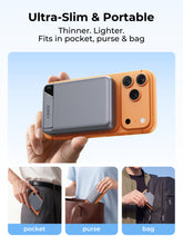 Load image into Gallery viewer, [3C | CCC Certified] Aukey PB-MS20 MagFusion Vista 10000mAh 15W Wireless Power Bank w Built in Cable
