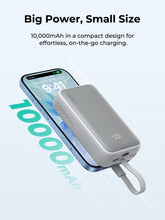 Load image into Gallery viewer, [CCC Certified] Aukey PB-Y61 Spark Sling 30W 10000mAh Fast Charging Powerbank with Built-in Type-C Cable

