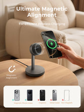 Load image into Gallery viewer, AUKEY LC-MC111 Qi2.2 MagFusion 1X 25W Magnetic Wireless Charging Station
