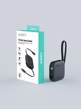 Load image into Gallery viewer, Aukey CB-DCC247 Circlet Reel 240W 0.9m DTY Braided USB-C to USB-C Retractable Cable
