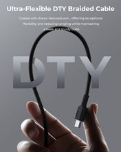 Load image into Gallery viewer, AUKEY CB-DCC67 60W Circlet CC Fast Charging Fast Data Transfer USB-C to USB-C 1m DTY Braided Cable
