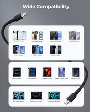 Load image into Gallery viewer, AUKEY CB-DCC67 60W Circlet CC Fast Charging Fast Data Transfer USB-C to USB-C 1m DTY Braided Cable
