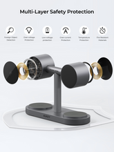 Load image into Gallery viewer, Aukey LC-MC411 MagFusion Titan 4-in-1 Qi2.2 Wireless Charger
