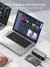 Load image into Gallery viewer, Aukey PB-Y63 Spark Mega 27600mAh 140W PD Ultra-Fast Charging Laptop Power Bank
