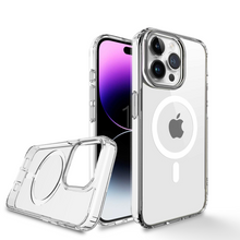 Load image into Gallery viewer, AUKEY PC-TM10 iPhone 15/15 Plus/15 Pro/15 Pro Max Magnetic Clear Case