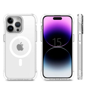 AUKEY PC-TM11 iPhone 15/15 Plus/15 Pro/15 Pro Max Magnetic Hard-Shell Phone Case