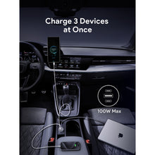 Load image into Gallery viewer, Aukey CC-P3 Pathfinder Mix 3 100W Fast Charging Car Charger
