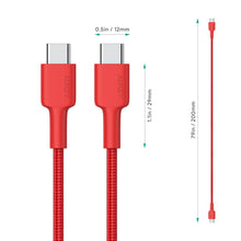 Load image into Gallery viewer, CB-CD45 60W PD 0.9m USB-C to USB-C Cable USB 2.0
