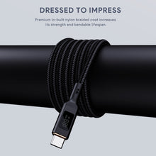 Load image into Gallery viewer, Aukey CB-MCC101/CB-MCC102 100W Nylon Braided USB C to C Cable with LCD Display (1/1.8m)