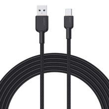 Load image into Gallery viewer, Aukey CB-NAC1 / CB-NAC2 Circlet Nylon braided USB-A to USB-C Cable (1m/1.8m)