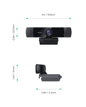 Load image into Gallery viewer, PC-LM1E Stream Series 1080P Dual-Mic Webcam