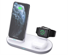 Load image into Gallery viewer, LC-A3 Aircore Series 3 in 1 Wireless Charging Station