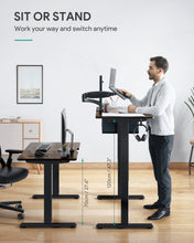 Load image into Gallery viewer, SD-01 Dual Motors Height-Adjustable Electric Standing Desk With ANTI-COLLISION SYSTEM
