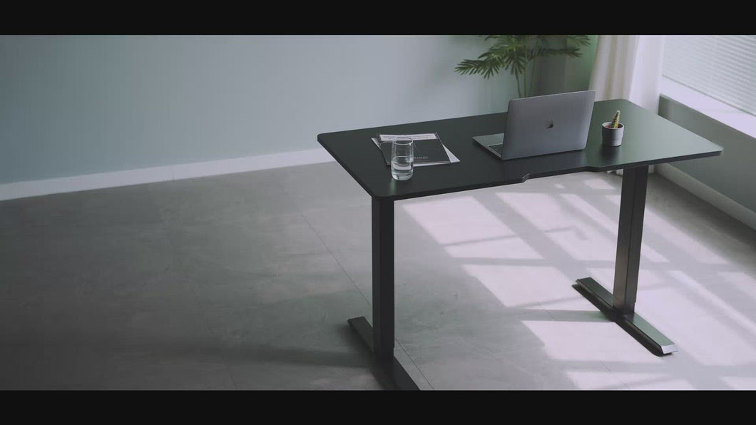 SD-01 Dual Motors Height-Adjustable Electric Standing Desk With ANTI-COLLISION SYSTEM